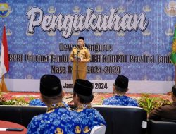 Hadir Pada Acara Pengukuhan Pengurus KOPRI, Gubernur Al Haris : KOPRI Luar Biasa !