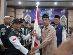 Asisten I Bidang Pemerintahan Sambut Kepulangan Jemaah Haji Kloter BTH 22 Jambi