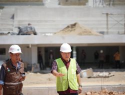 Bergerak Cepat, Kadis PU Cek Progres Pembangunan Stadion