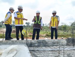 Gubernur Al Haris Pantau Pembangunan Tol Bayung – Lincir – Tempino